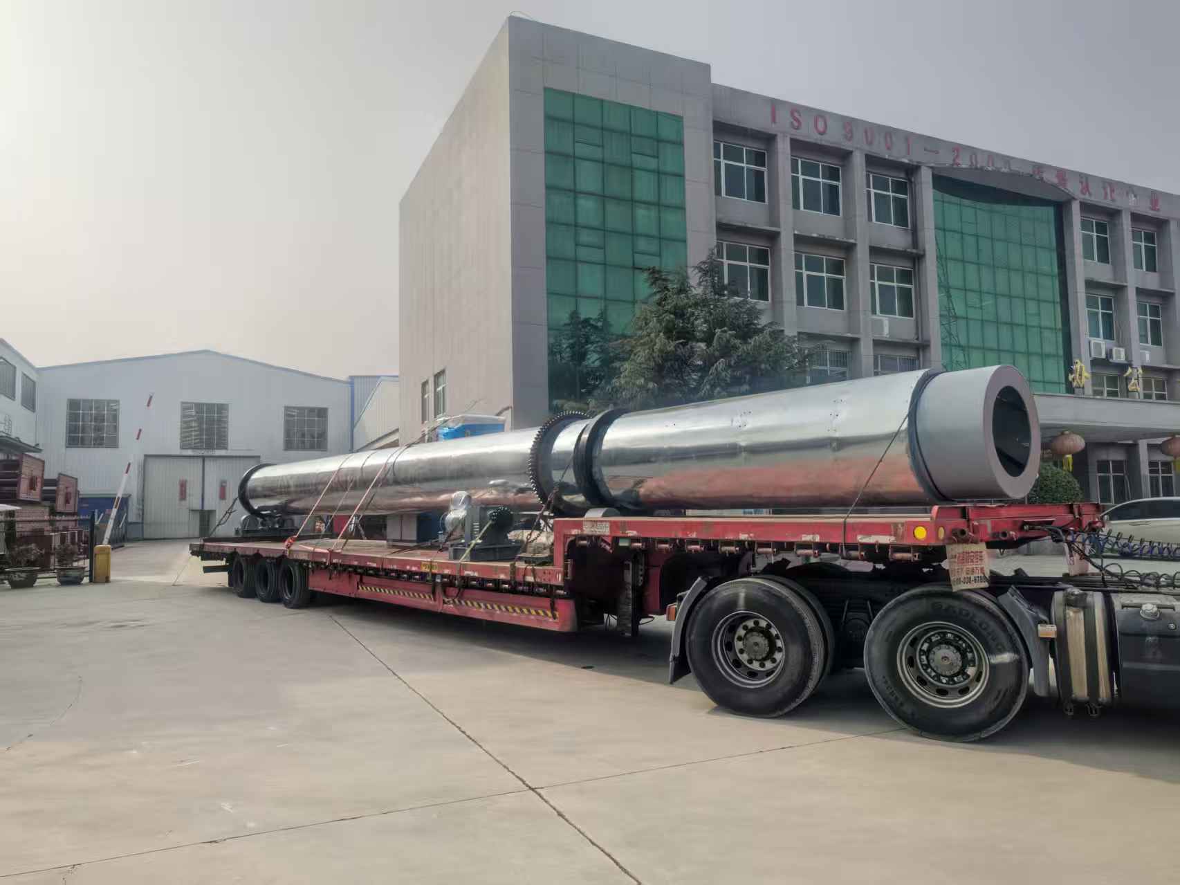 Rotary dryer delivered Rotary dryer delivered
